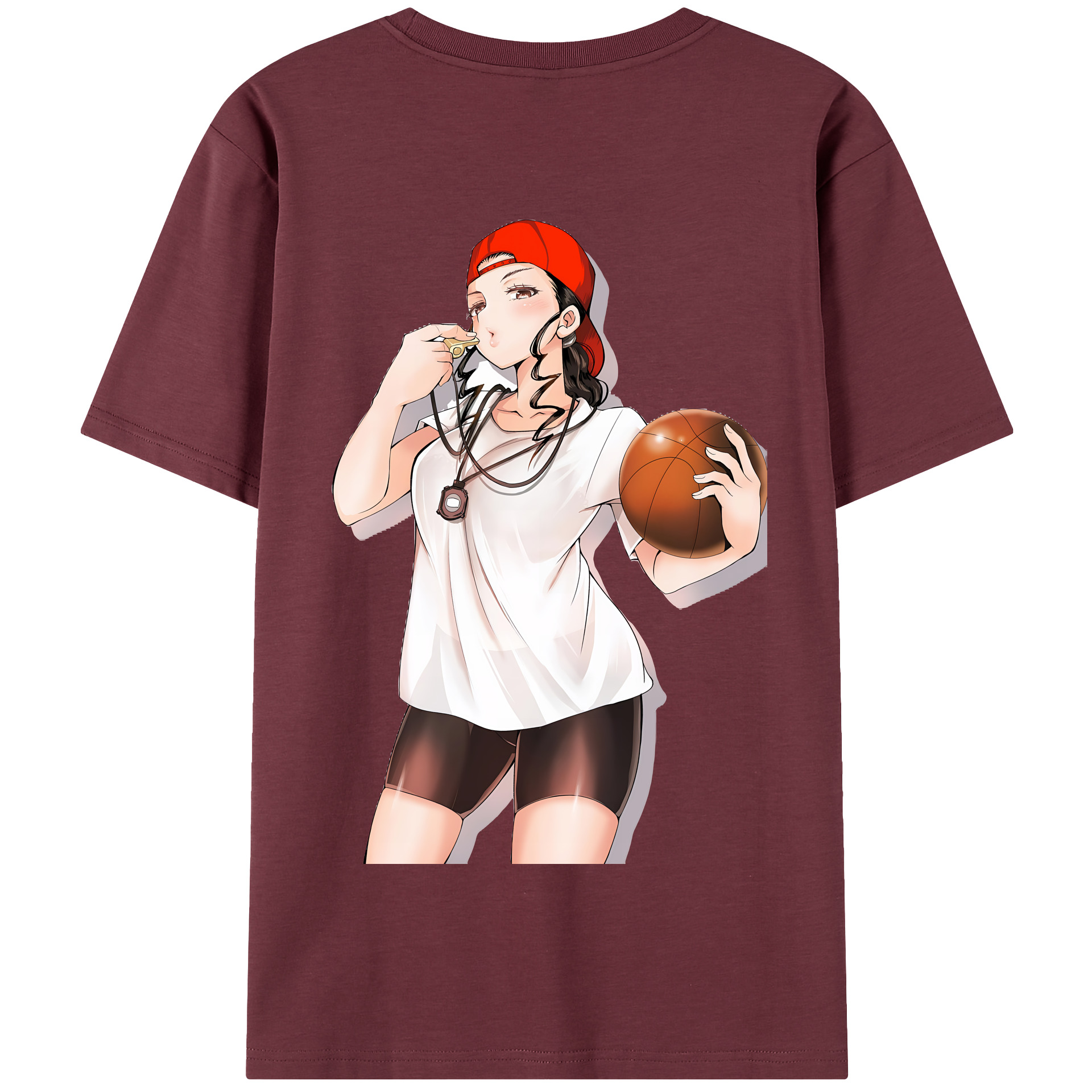 SLAM DUNK／スラムダンク 綿100％半袖Tシャツ（背面プリント）